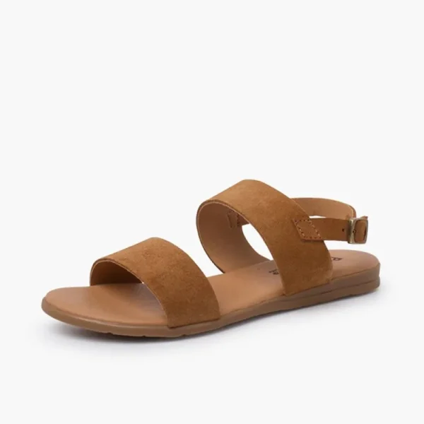 Pisamonas Sandálias Tiras Largas Camurca Cheap