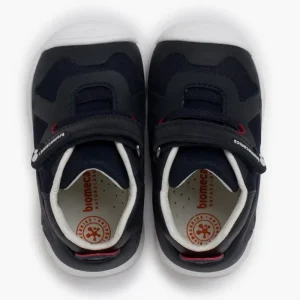 Pisamonas Sapatilhas Biomecanics Tira Aderente Atacador Elastico Cor Azul-Marinho Fashion