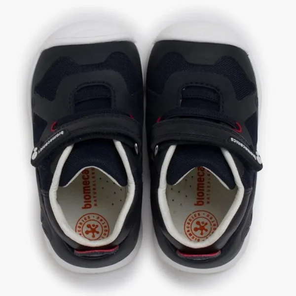 Pisamonas Sapatilhas Biomecanics Tira Aderente Atacador Elastico Cor Azul-Marinho Fashion