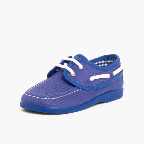 Pisamonas Sapatos De Vela Tecido Com Atacadores Clearance