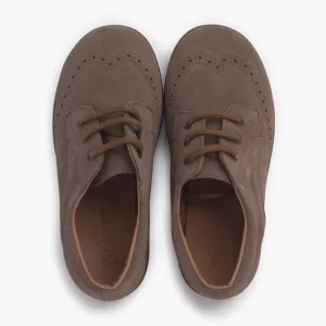 Pisamonas Sapatos Oxford Camurca Sola Caramelo Best Sale