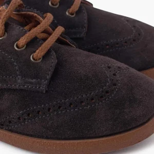 Pisamonas Sapatos Oxford Camurca Sola Caramelo Best Sale