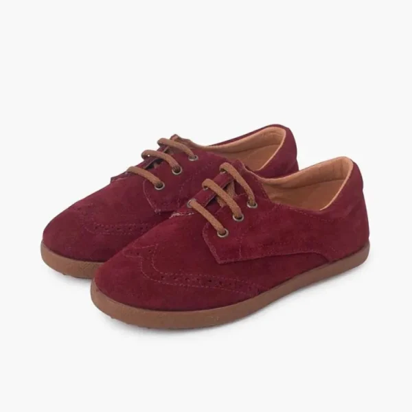 Pisamonas Sapatos Oxford Camurca Sola Caramelo Best Sale