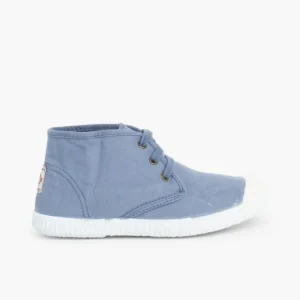 Pisamonas Ténis Lona Tipo Bota Com Atacadores Flash Sale