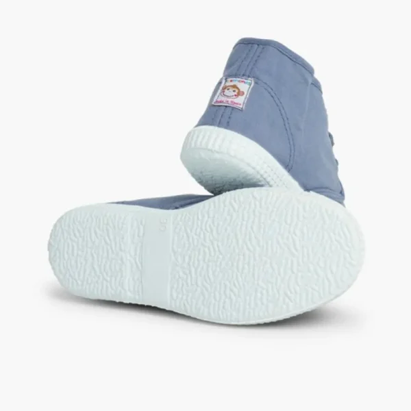 Pisamonas Ténis Lona Tipo Bota Com Atacadores Flash Sale