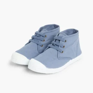 Pisamonas Ténis Lona Tipo Bota Com Atacadores Flash Sale